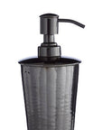 Hammered Black Nickel Finish Lotion Dispenser | Vaco