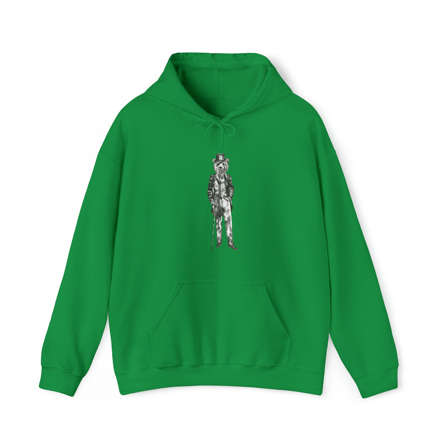 Graphic Print Unisex Hooded Sweatshirt