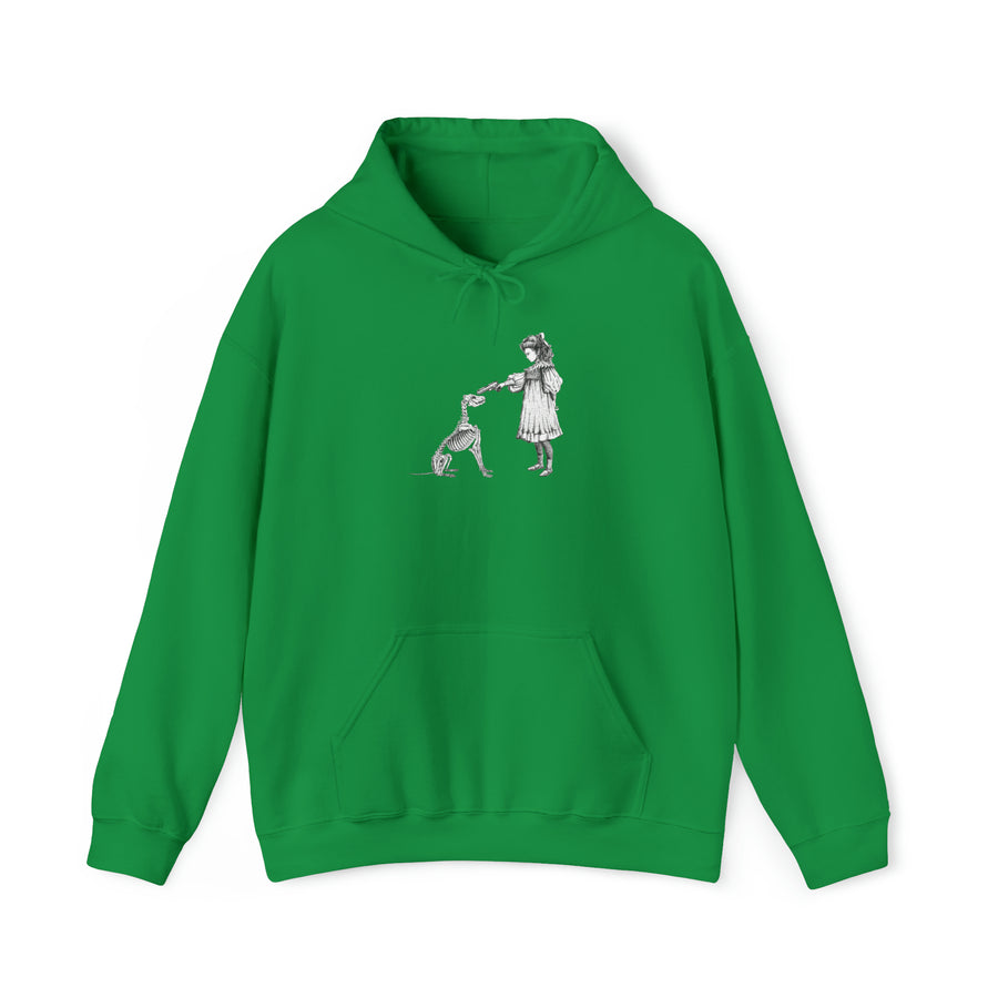 Graphic Print Unisex Hooded Sweatshirt