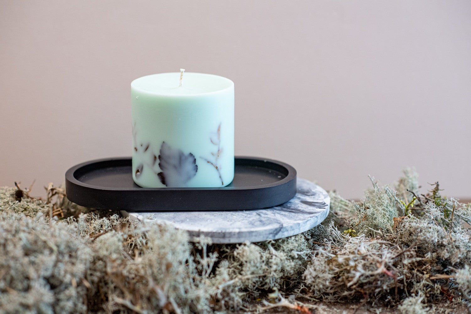 Handmade Latvian Forest Scented Candle - Experience Nature&#39;s Essence with White Fir &amp; Cedar by TL Candles at www.brixbailey.com