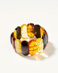 Multicolour Amber Stripe Bracelet