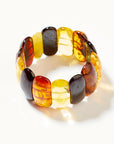 Multicolour Amber Stripe Bracelet