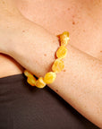 Yellow Tone Unisex Bracelet