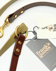 Loki Multiway Dog Lead in Khaki & Brown