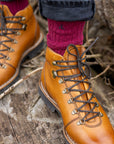 Burgundy Bamboo Boot Socks