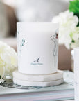 Powerhouse Natural Wax Glass Candle