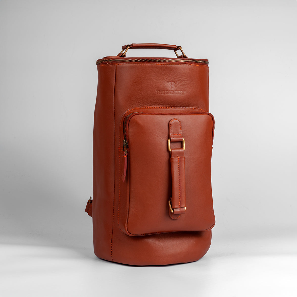 Premium CanThree backpack, spacious durable eco-friendly design for hiking camping travel, handcrafted in India with brass hardware, stylish versatile daypack by Bethikal at brixbailey.com
