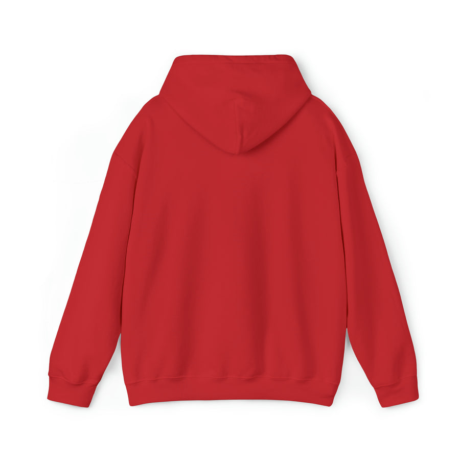 Graphic Print Unisex Hooded Sweatshirt