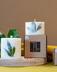 Clary Sage Soy Wax Candle - Handcrafted for Relaxation & Intimacy with Natural Ingredients by TL Candles at www.brixbailey.com