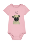 Pug Baby Bodysuit – Cuteness Overload for Your Little Pug-Lover!