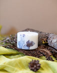 Handmade Latvian Forest Scented Candle - White Fir & Cedar Essence with Natural Decoration by TL Candles at www.brixbailey.com