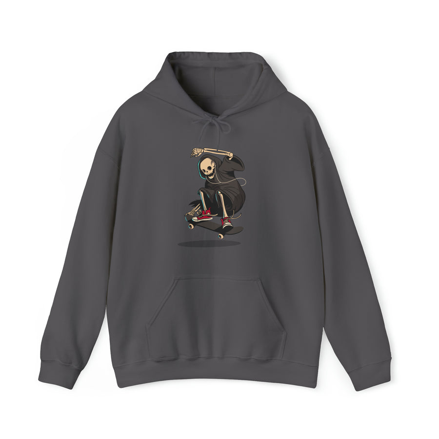 Graphic Print Unisex Hooded Sweatshirt