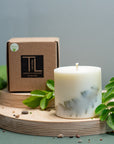 Handmade Lemongrass & Citronella Candle - Focus Enhancing & Mosquito Repelling by TL Candles at www.brixbailey.com