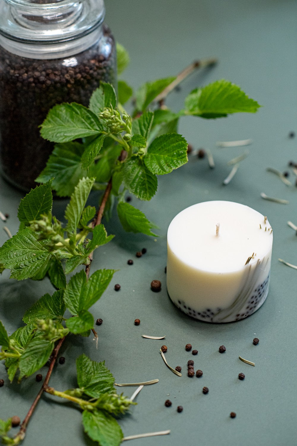 Hand-made Juniper &amp; Patchouli Scented Candle - Nature-Inspired, Energizing and Restorative by TL Candles at www.brixbailey.com