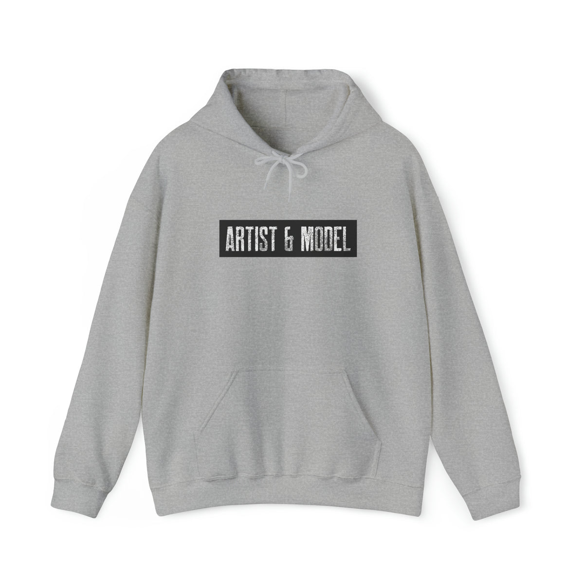 Graphic Print Unisex Hooded Sweatshirt