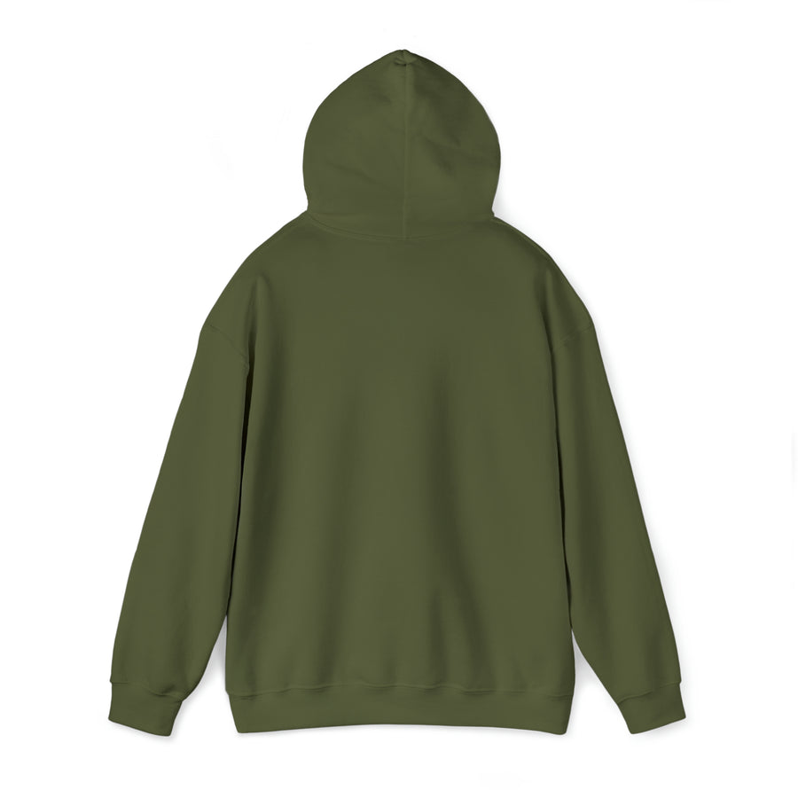 Graphic Print Unisex Hooded Sweatshirt