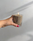 Enhance Your Space with the Olive Green Unscented Candle - Sustainable & Elegant Decor by Candledust at www.brixbailey.com