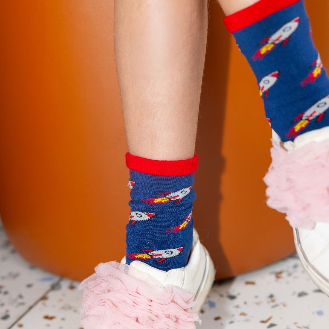 Rocket Matching Bamboo Socks (Adult &amp; Child)