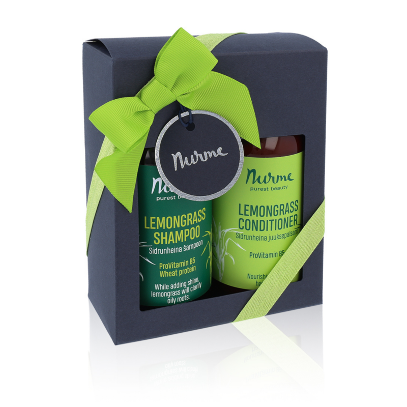 Nurme Lemongrass Hair Care Set – Natural &amp; Eco-Friendly by Nurme at www.brixbailey.com