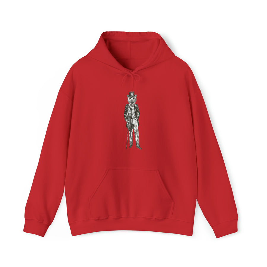 Graphic Print Unisex Hooded Sweatshirt