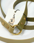 Bentley Multiway Dog Lead in Olive & Khaki