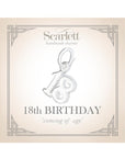 18th Birthday Silver Charm