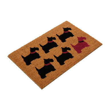 Scottie Dog Coir Doormat | Filta