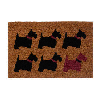 Scottie Dog Coir Doormat | Filta