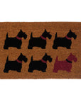 Scottie Dog Coir Doormat | Filta