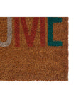 Welcome Multicolour Coir Doormat | Filta