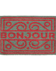 Neon Bonjour Doormat | Coir