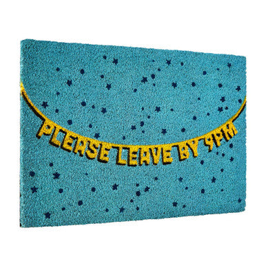 Please Leave by 9Pm Doormat | Filta
