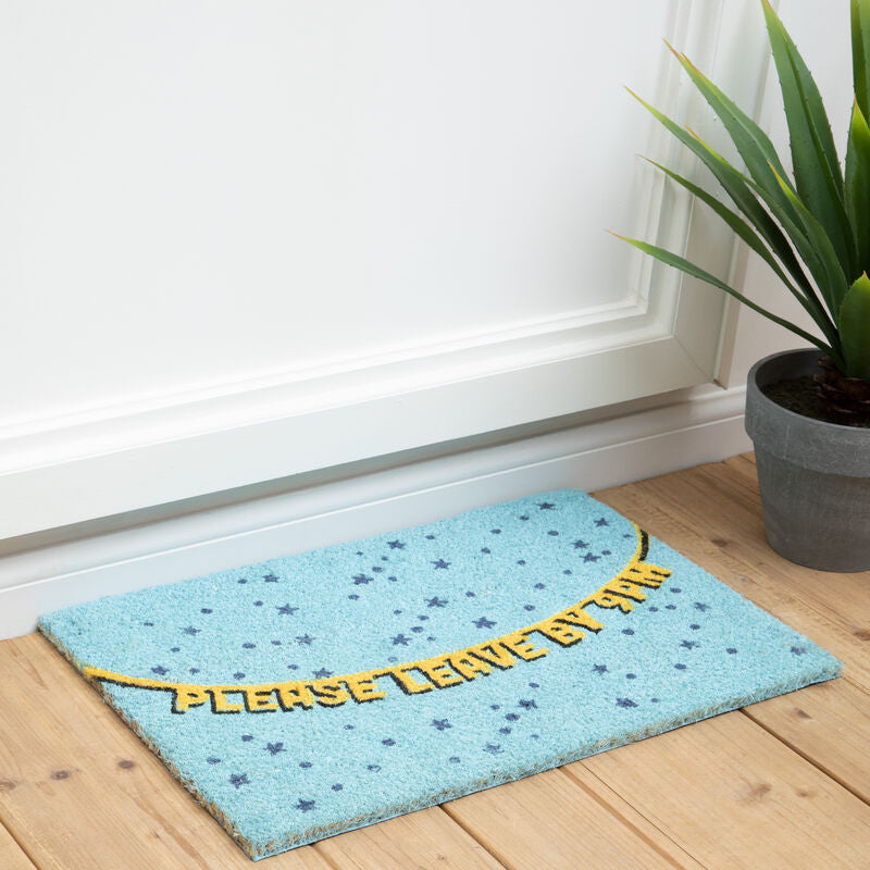 Please Leave by 9Pm Doormat | Filta