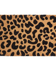 Print Coir Doormat | Leopard