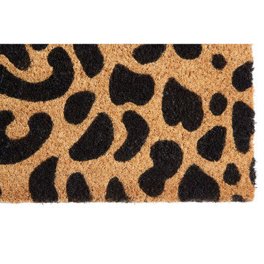Print Coir Doormat | Leopard