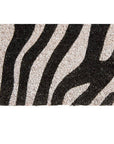 Zebra Print Coir Doormat | Filta