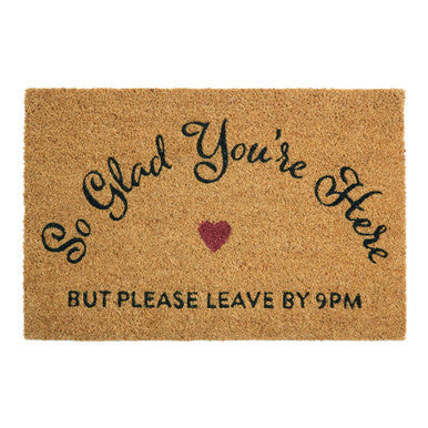 So Glad You Are Here Doormat | Filta