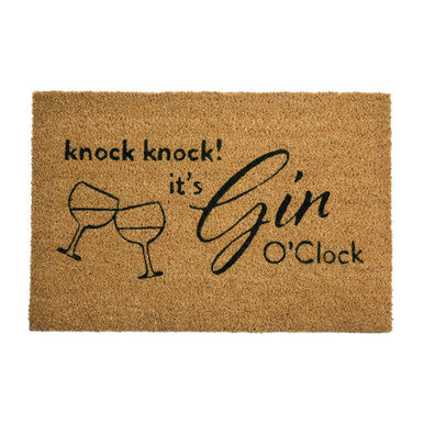Gin O Clock Coir Doormat | Filta