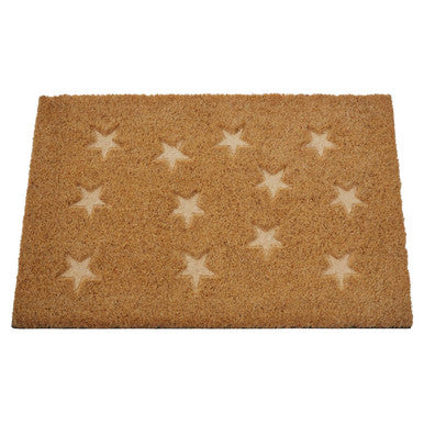 Star Embossed Coir Doormat | Filta