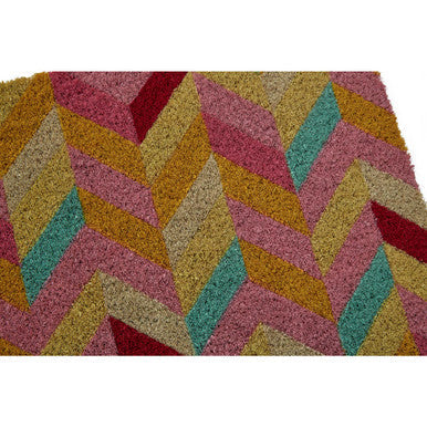 Multi Colour Coir Doormat | Filta