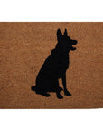 Alsatian Dog Coir Doormat | Filta