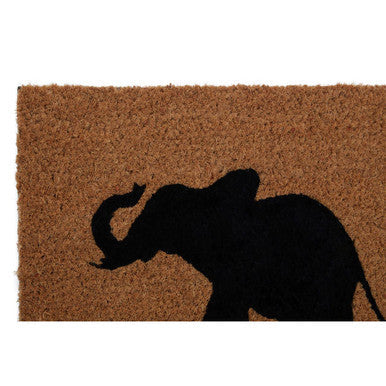 Elephant and Baby Elephant Doormat | Filta