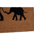 Elephant and Baby Elephant Doormat | Filta