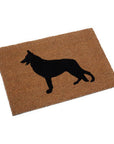 German Shepherd Dog Coir Doormat | Filta