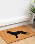 German Shepherd Dog Coir Doormat | Filta
