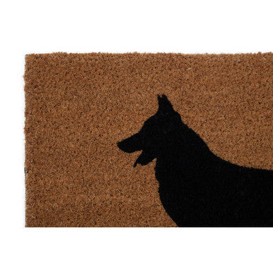 German Shepherd Dog Coir Doormat | Filta