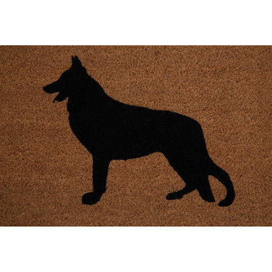 German Shepherd Dog Coir Doormat | Filta