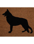 German Shepherd Dog Coir Doormat | Filta