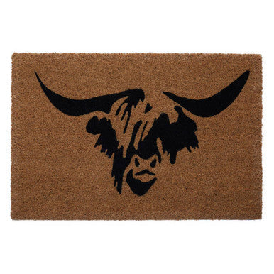 Highland Cow Doormat | Filta