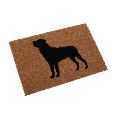 Rottweiler Dog Coir Doormat | Filta